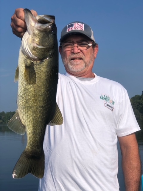 Bass Fishing in Lake Seminole