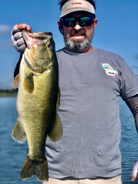 Bass Fishing in Lake Seminole