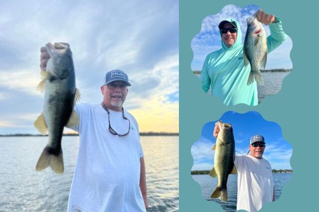 Bass fishing in Lake Seminole