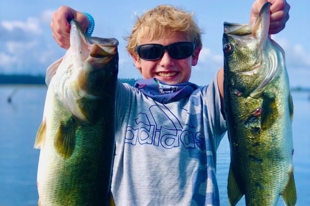 Bass fishing on Lake Seminole
