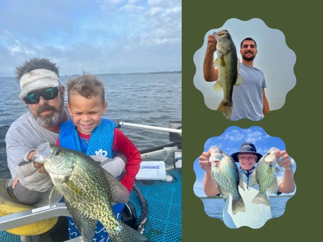 Crappie fishing in Lake Seminole